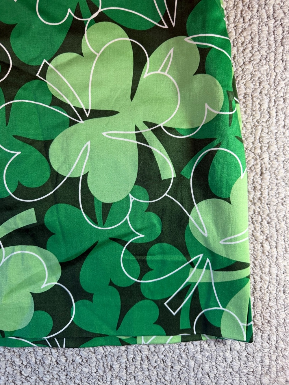 Loudmouth NWOT Golf Lucky Shamrock Clover Skort Green Size 12 - Picture 3 of 12